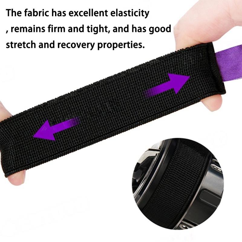 Elastic Fishing Reel Spool Cover Fishing Reel Protectors Belt Holder Fasteners Fishing Accessories Easy To Clean