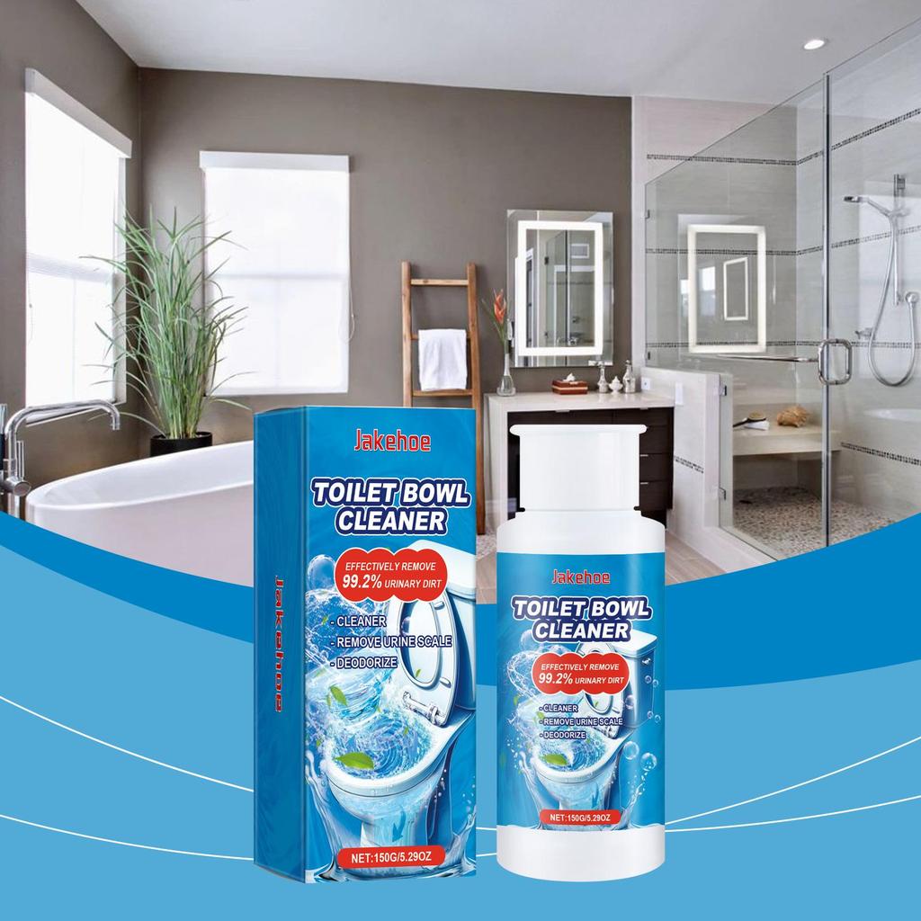 Jakehoe Splash Foam Toilet Cleaner Toilet Bowl Cleaner Stain Remover Odor Remover Toilet Bowl Cleaner