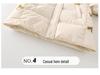 2025 Girls' Trendy Winter Down Coat - Thick Padded Fashion Jacket