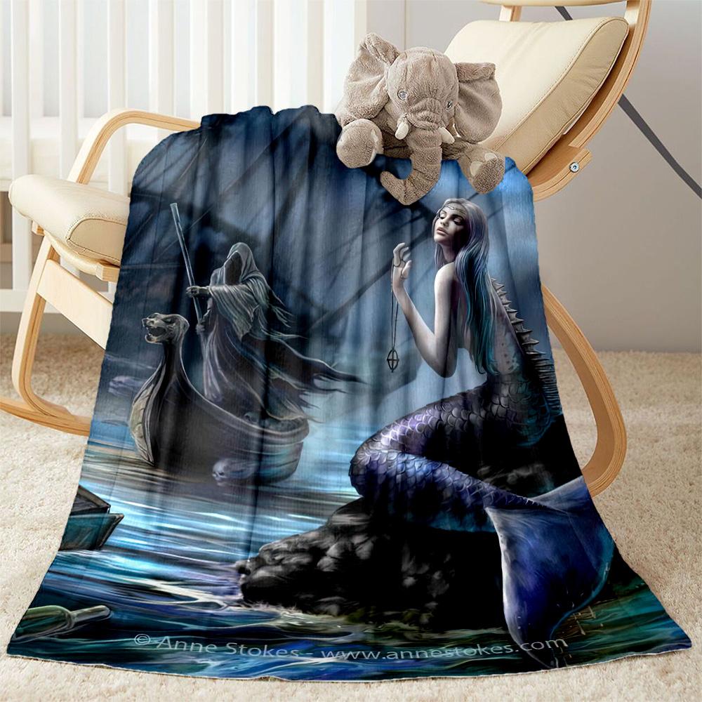 Gothic Style Blanket Ultra-Soft Great for Couch Chair Sofa Four Seasons Multipurpose Modern Gifts For Family Or Friends