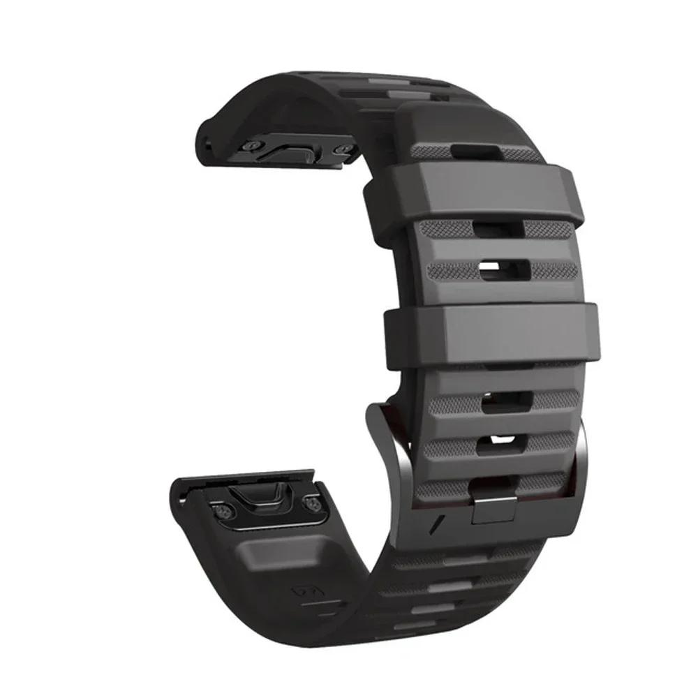 Quick Fit Strap For Garmin Fenix 8 7 7X/Epix Pro Gen 2 51mm 47mm/Enduro 2/Descent Mk3i Mk2 Silicone Original Watch Band 22mm 26mm
