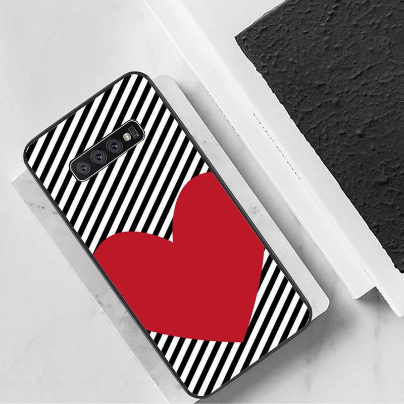 Stripe Phone Case For Samsung Galaxy S7 Edge Plus S9 S20Plus S20ULTRA S10lite S225G S10 Case