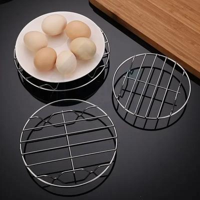 Air Fryer Accessories Stainless Steel Cooking Steaming Racks for Steaming Vegetables and Rice Racks for Kitchen Tools Steamer