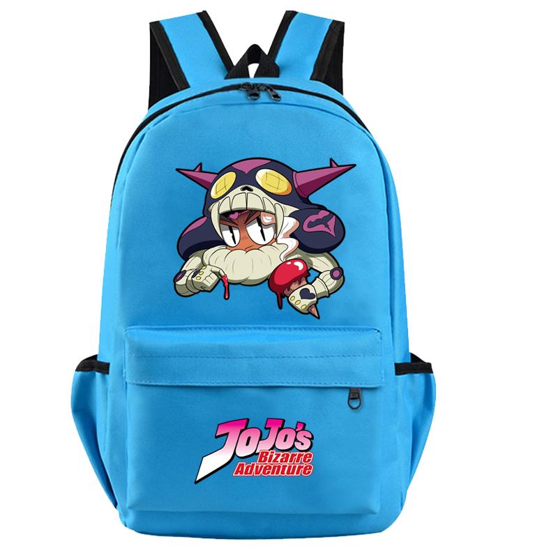 Anime Printed Adventure Backpack for Teen Gift School Bag Canvas Bookbag Girl Kawaii Rucksack Student Back To Schoolbag