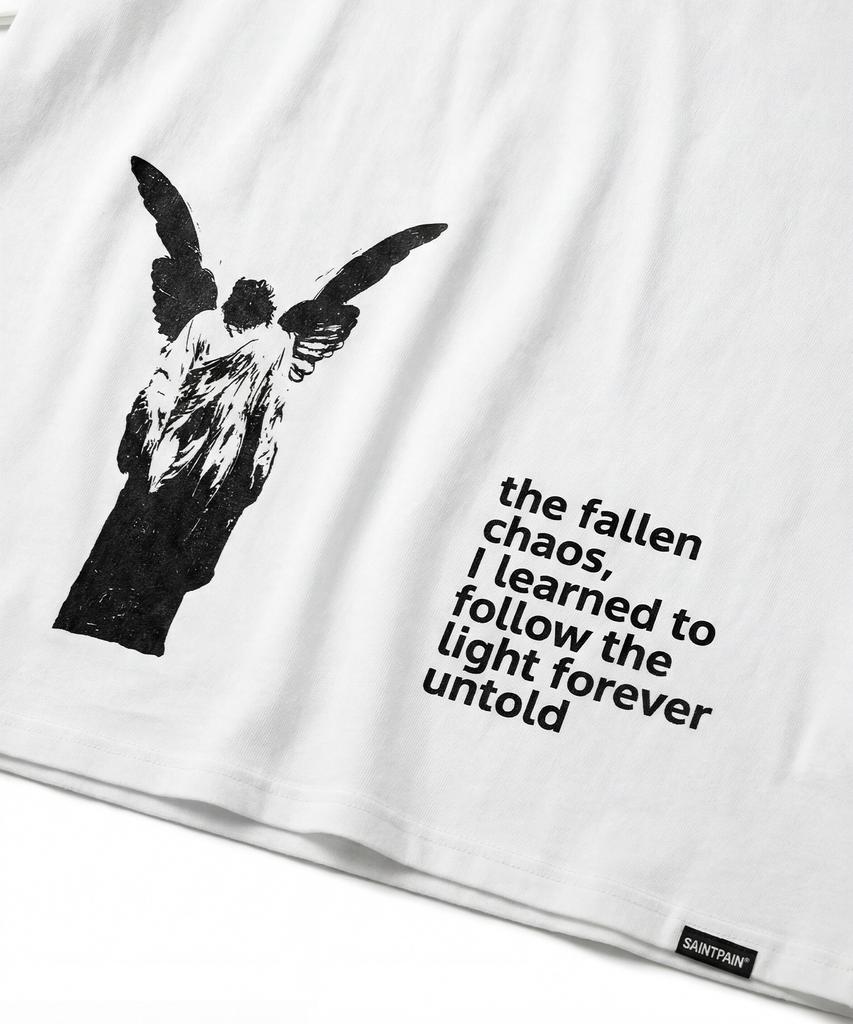 SAINTPAIN Sp Paranoid Short Sleeve T-Shirt White