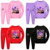 Kpop Demon Hunters Children Short Sleeve Shorts Pajama Set For Sleepwear And Family Comfort