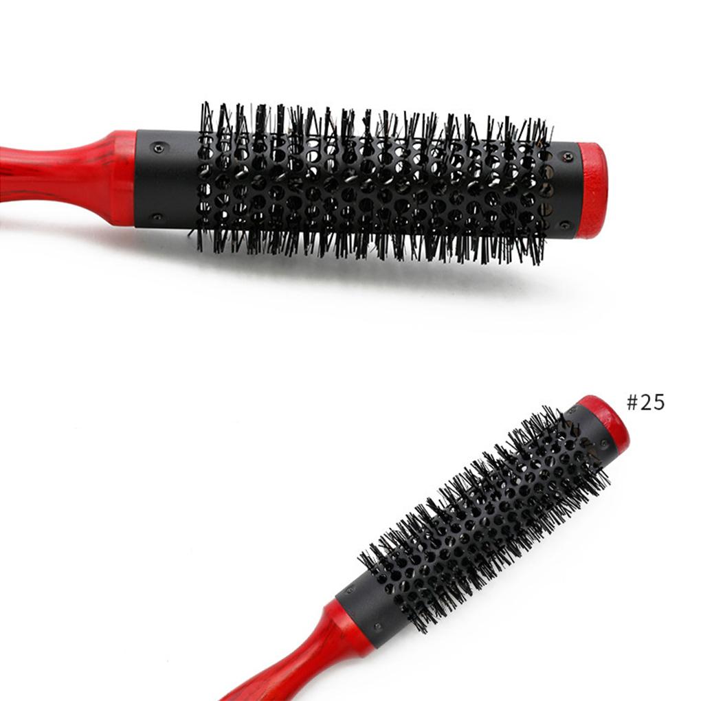 Round Hair Brush For Long-lasting Comb Hair Effortlessly Hairdressing Styling Round Curly Hair Comb