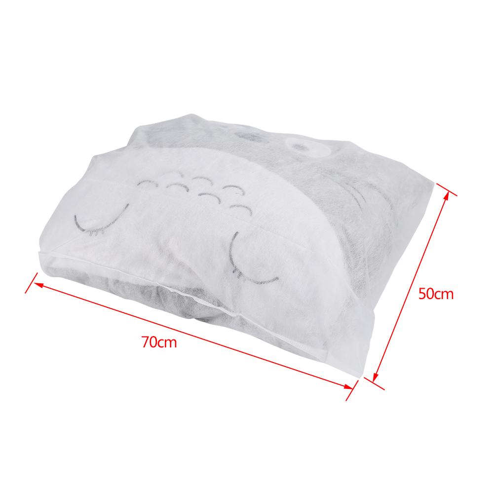 NOn woven Disposable Pillowcase Prevent Bacterial Infection Travel Hotel Pillow Cover White