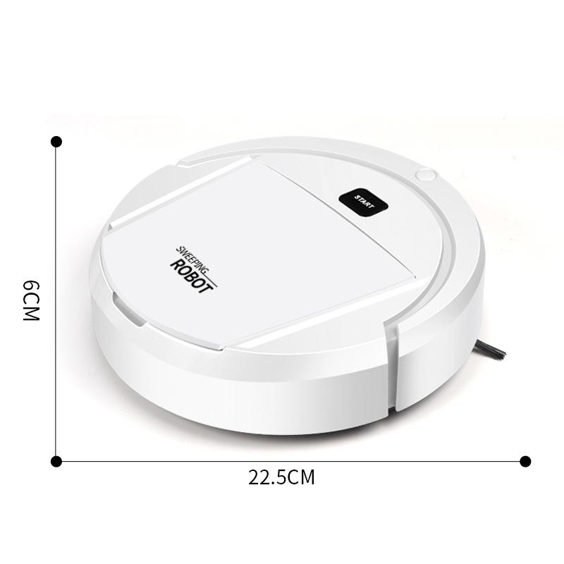 Smart Robot Vacuum: All-in-One Suction, Sweeping & Mopping USB Dust Collector for Home Cleaning