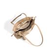 Designer Kordelzug Wolken-Tragetasche Luxuriös Echtes Leder Plissiert Vintage Schultertasche Elegant Schlicht Großraum-Handtasche