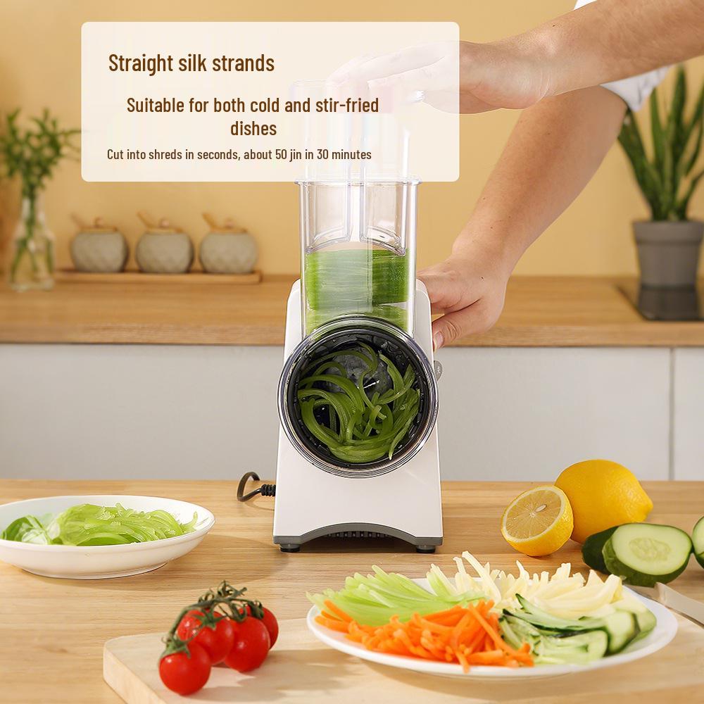 Multifunctional Electric Vegetable Cutter & Slicer for French Fries & Shreds