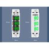 TOMZN DIN Rail 18mm Apmere Meter AC 100A 220V 380V Three Phase Modular Ammeter Indicator LED Digital Display Detector Witch CT