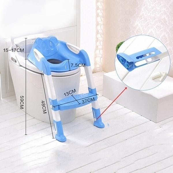 Kleinkind Baby Kinder Kind Töpfchentraining Toilette Leiter Sitz Stufen Klappstuhl Platz sparen