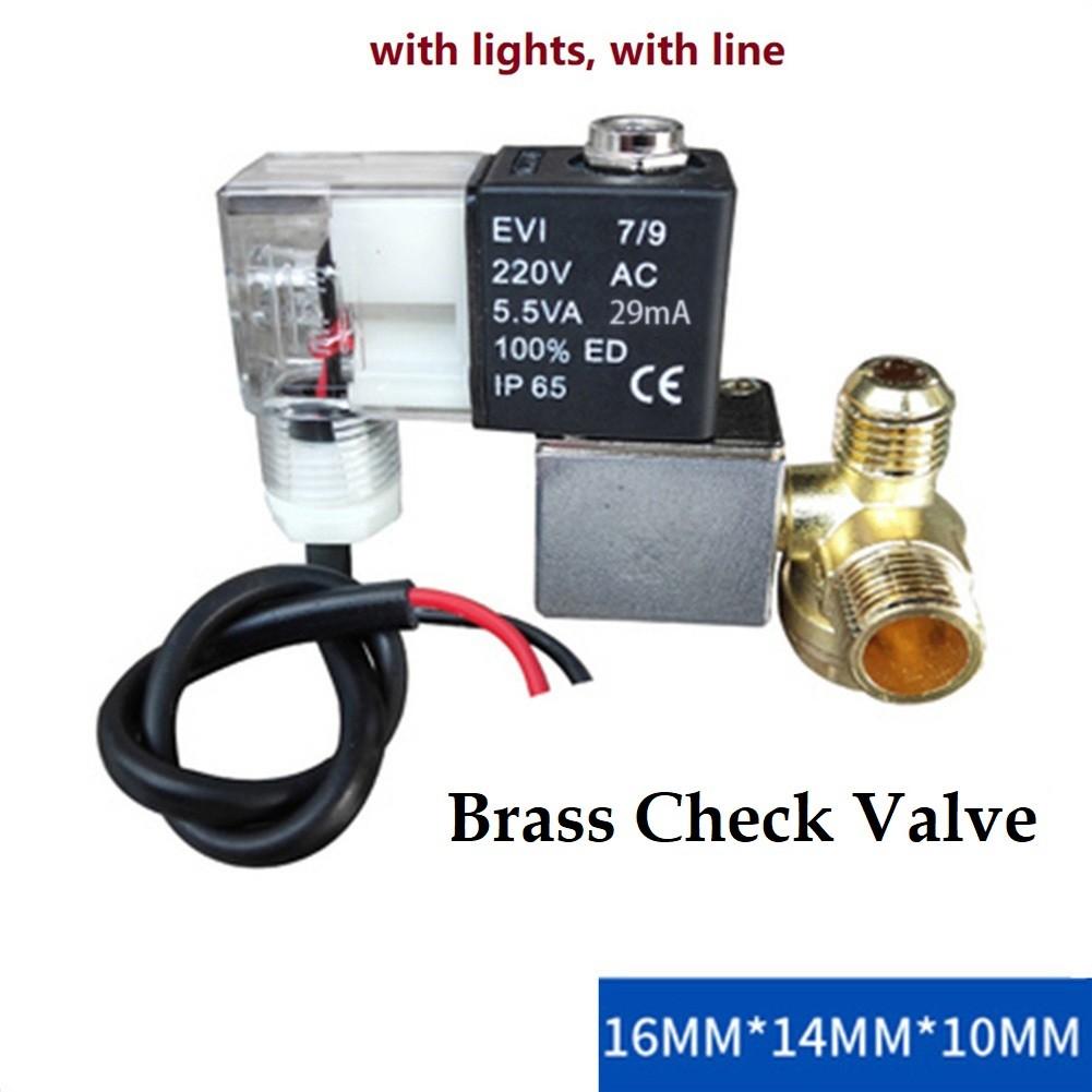 

Oil-free Solenoid Valve 2 Way Normally Closed Air Brass A