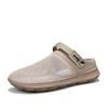 Men's Mesh Casual Slippers Summer New Non-slip Soft Sole Breathable Hollow Outdoor Sports Sandals Fashion Dual-purpose Slippers
