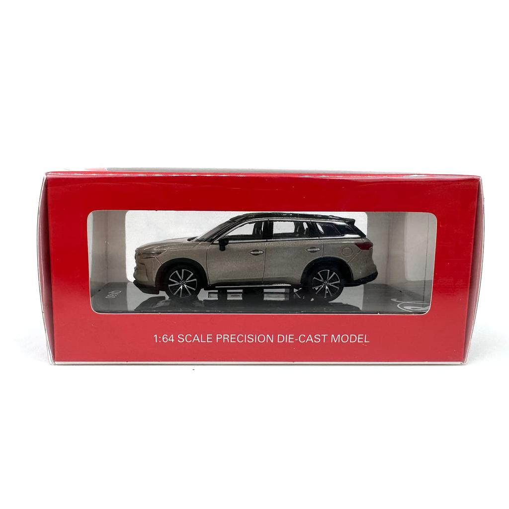 Paudi Model Mini Car Infiniti QX60 Collection Completed Product Gold 1/64