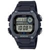 Standard Digital Watch DW-291HX-1AV with Long Strap, Men's, Black, Overseas Model