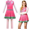 Girls' Zombie High School 2 Cosplay Costume Tight-fitting Bodysuit For Halloween Performance Cross-border 4549