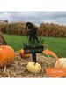 Personalized Metal Cat Yard Stake Halloween Outdoor Decor Garden Sign