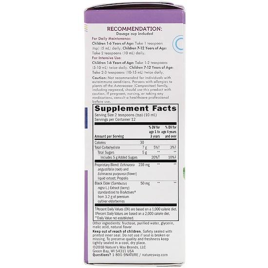 Natures Way - Original Sambucus für Kinder, standardisierter Holunder,  (120 ml)