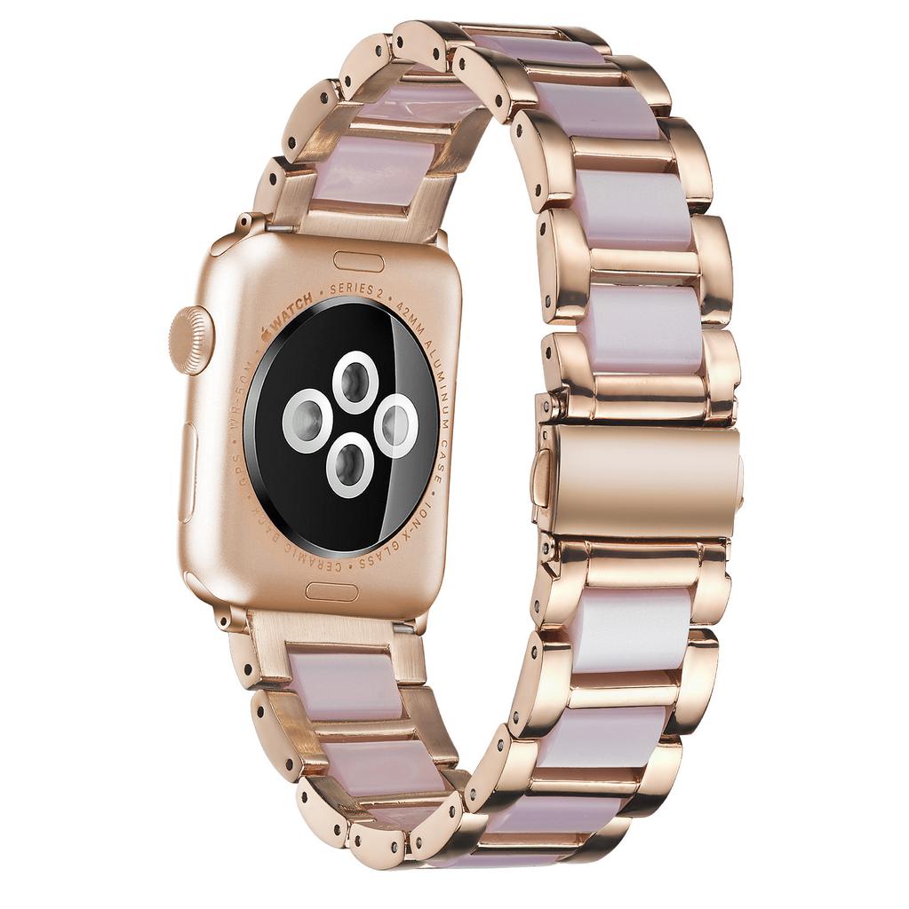 Hars+Metalen Band voor Apple Watch Ultra 3/2 Band 49mm 46mm 45mm 41mm 44mm 40mm 42mm Horlogeband iWatch Series 11 10 9 8 7 6 5 SE 3