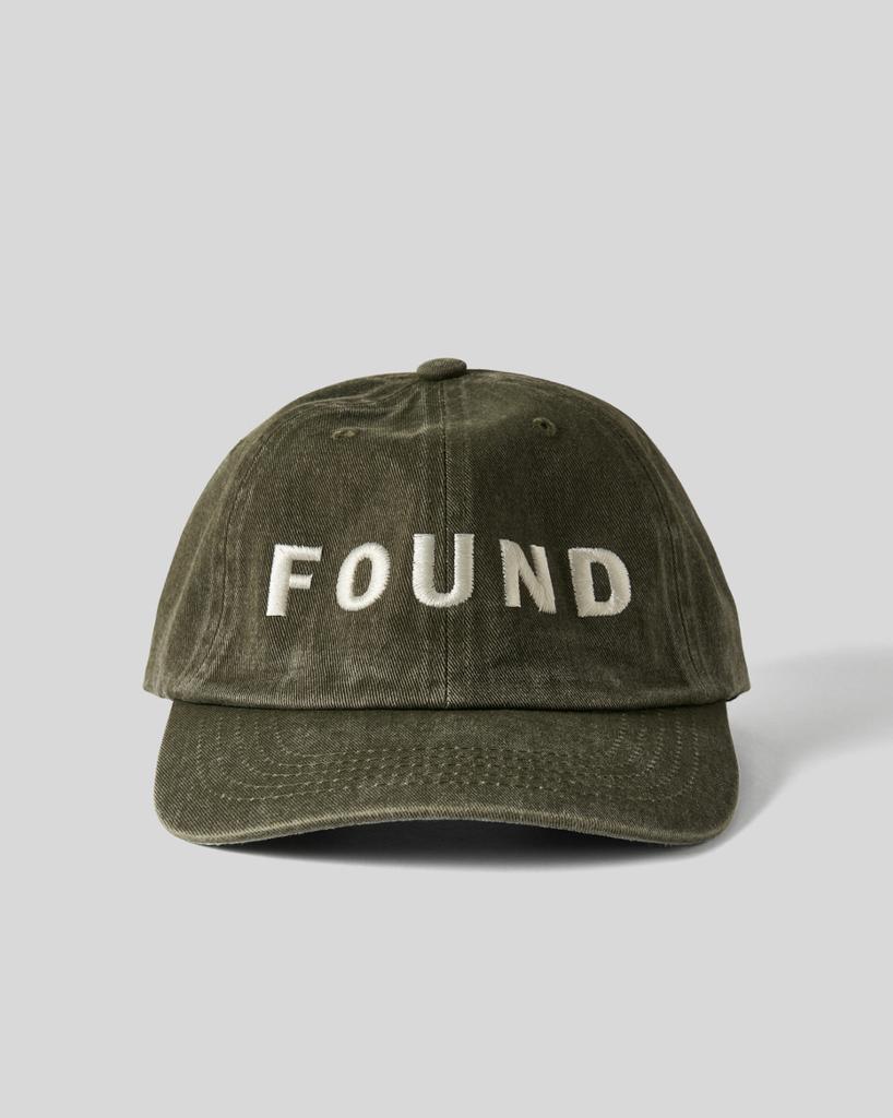 HUMAN N CAT Found Bold Washed Vintage Ball Cap [Khaki]