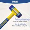 1pc Rubber Hammer, Multifunctional Plastic Hammer, Installation Hammer, Jewelry Trimming And Tile Decoration Function Hammer