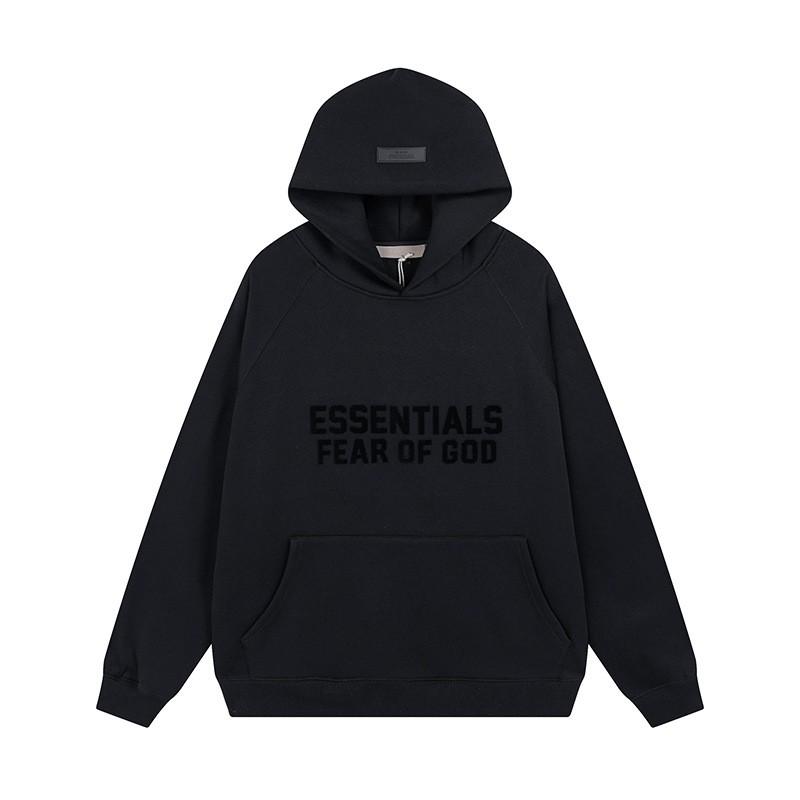 Unisex Oversized Fleece-Lined Hoodie With Embossed Letter Print Casual Streetwear Sweatshirt Men Women