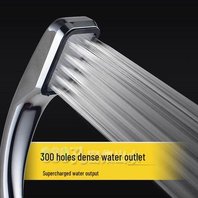 Quadratischer, wassersparender Handbrausenkopf mit 300 Löchern