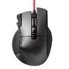 ELECOM USB Gaming Mouse [DUX] Wired 14 Buttons 3500dpi Hardware Macro Compatible M-DUX50BK