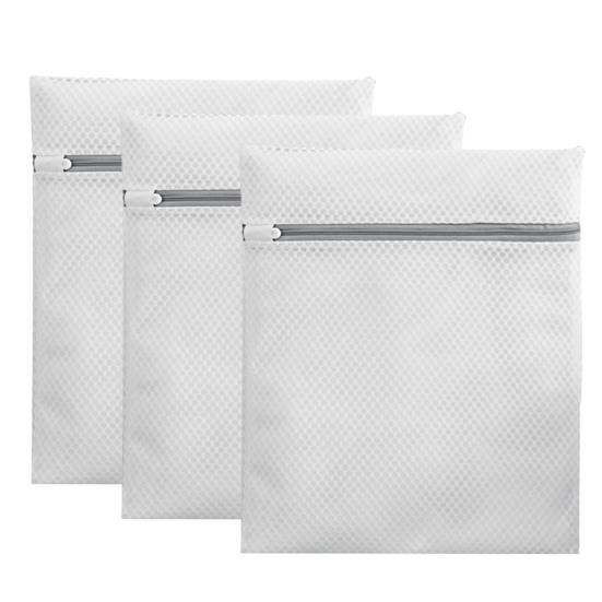 

3 шт. сумка для стирки прочная удобная застежка-молния дышащая сетка сумка для стирки одежды хозяйственные принадлежности S