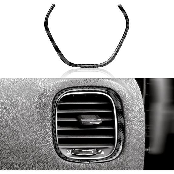 Car Gear Shift Panel Cover Decals for 2011 2012 2013 2014 Dodge Charger Accessories Carbon Fiber Interior Stickers