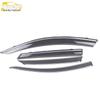 Lynk&Co 03 Rain Guards & Sun Visors with Bright Strips - Trim Exterior Car Accessories for 17 Models