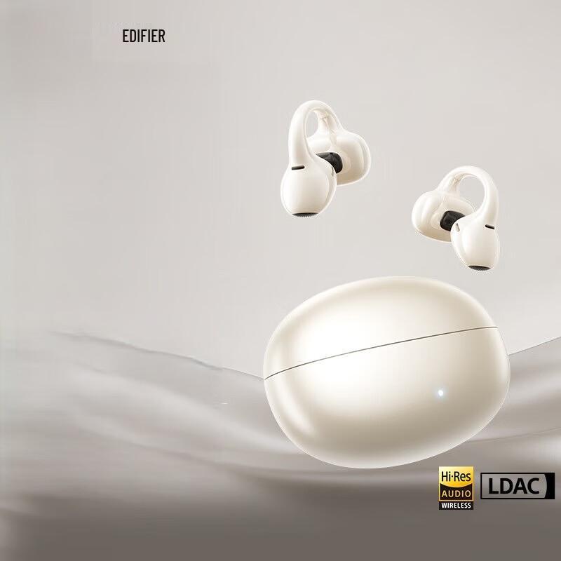 EDIFIER Lolli Clip AI Smart Open-Ear Bluetooth Headphones