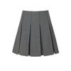 Playboo Wool Like Pleated Skirt W Inner Pants