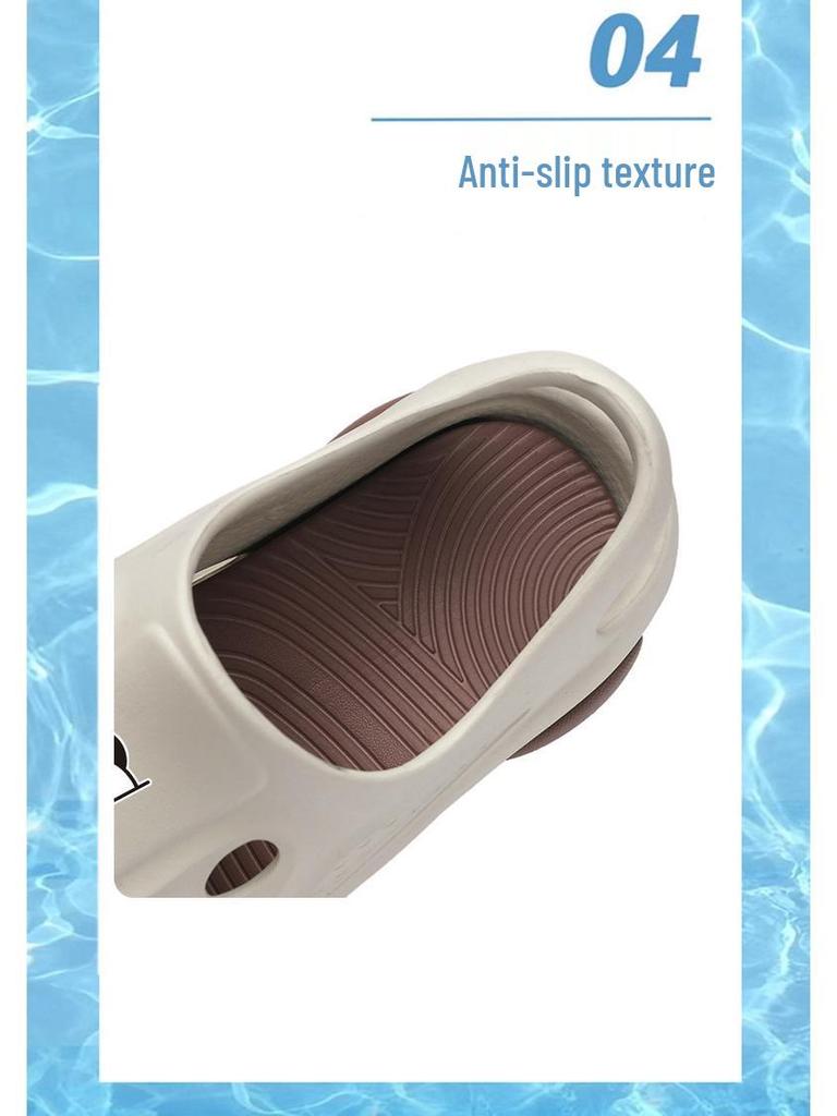 Children's Summer Slip-On Sandals: Lightweight, Comfortable Beach Shoes for Boys and Girls