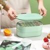 Baijie 3-Layer Press Ice Cube Tray