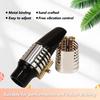 Silver+Golden Saxophone Ligature Stainless Steel Replacement Ligature  For Alto Saxophone