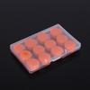 6/12PCS Silicone Ear Plugs Noise Reduction Sleep Anti Canceling Sound Insulation Earplug Protection Sleeping Reusable Ear Plugs