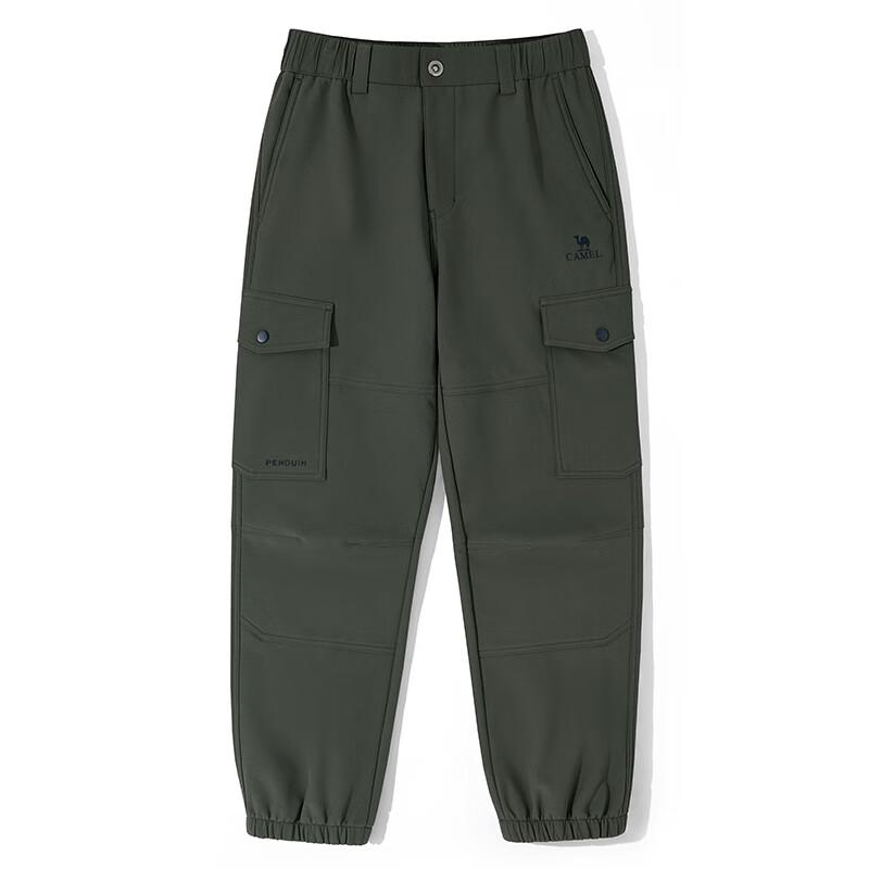Camel M14CAWI632 Wang Junkai Endorsed Winter Fleece-Lined Outdoor Cargo Pants