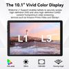 Tablet Android 15, 10,1 Pollici, 14 GB di RAM + 64 GB di ROM, Altoparlante Bluetooth, Octa Core A523, 5000 mAh