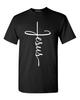 Jesus Kors T-shirt Kristen Religiös Tro Lärjunge Kyrka Kristus Bibel T-shirts