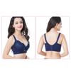 Large Size Bra, Lace, Breathable, Gathered and Adjustable Women's Underwear, with A Thin Bra for The Collection of Side Breasts