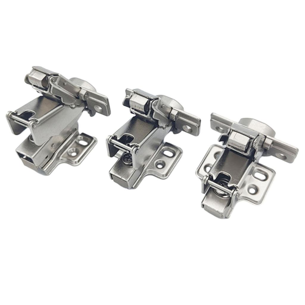 Cabinet Door Hinge 165 Degree Cupboard Door Hydraulic Hinges Soft Close Half Overlay Damping Buffer Furniture Door Hardware