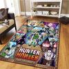 Hunter X Hunter Teppich Teppich für Wohnzimmer Schlafzimmer Zuhause Sofa Dekoration Kinder Spielen Rutschfeste Bodenmatte