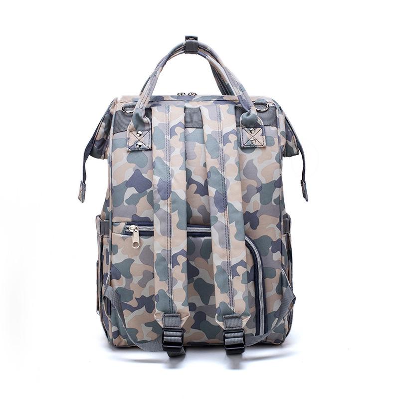 LEQUEEN Multifunctional Fashion Backpack for Moms - Large Capacity Mother and Baby Bag