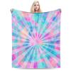 Abstract Swirl Disorder Super Soft Blanket  Kids Plush Throw Blanket Graphic Couch Chair Flannel Bedspread Sofa Bed Cover