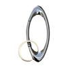Keychain Hook Durable Spring Movement Handmade Knotted Pendant Handcrafted Rotating Rope Hook Keyring Accessory