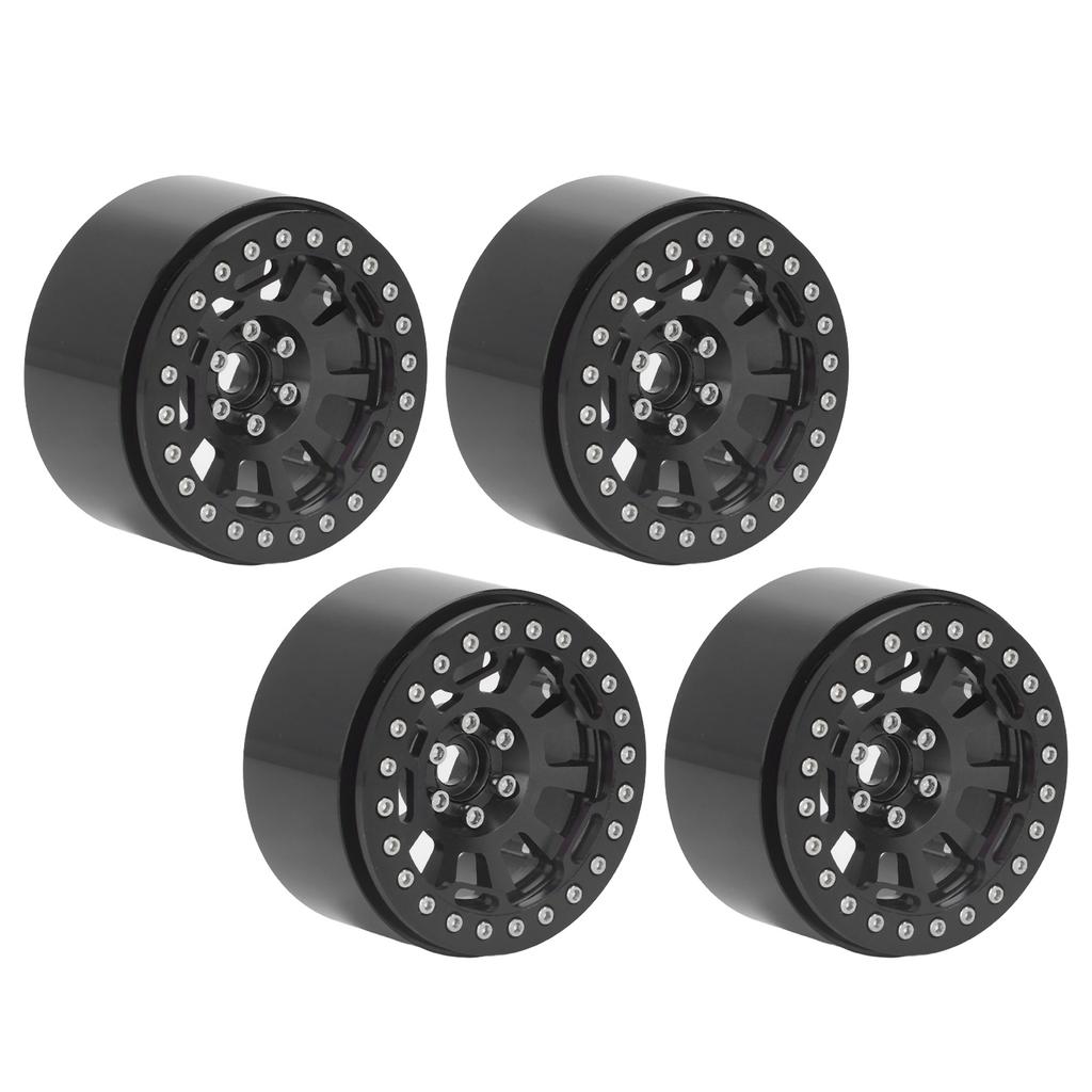 4 Pcs 2.2 Inch Wheel Rim Hub Aluminum for Traxxas Defender for Axial SCX10 SCX10 II 90046 90047 1 10 RC Crawler