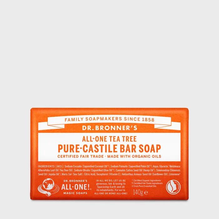 

Мыло кастильское с маслом чайного дерева 140 г